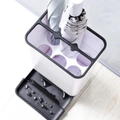 QUVIO Paraplubak Kunststof Wit/zwart -Leenbakker Winkel 1000071782 0103