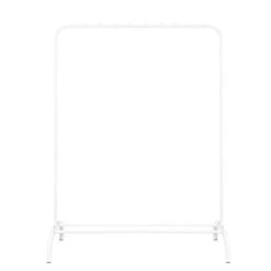 QUVIO Kledingrek Met Schoenen Opbergruimte - Wit