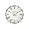 Giga Meubel Wandklok Ø74cm Smith - Wit - Romeinse Cijfers