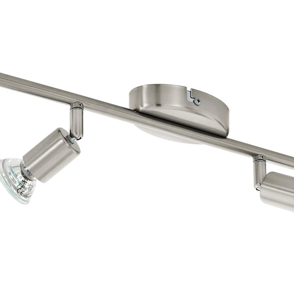 EGLO Buzz - Plafondspots - 4 Lichts - LED - Nikkel-Mat 2 EGLO Buzz - Plafondspots - 4 Lichts - LED - Nikkel-Mat - Afbeelding 2