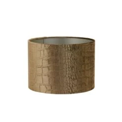 Cilinder Lampenkap Praya - Bruin - Ø30x21cm