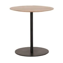 Giga Meubel Bijzettafel Mangohout - 40x40x40cm - Mangohout - Tafel Fieke