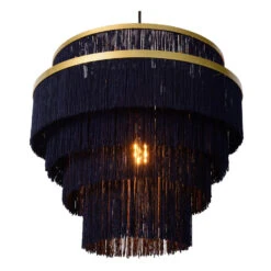 Lucide EXTRAVAGANZA FRILLS Hanglamp - Mat Goud / Messing -Leenbakker Winkel 1000072961 0103