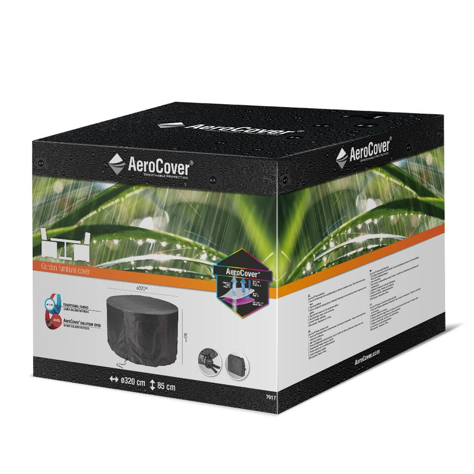 Aerocover Ronde Tuinsethoes - 320x85 Cm 3 Aerocover Ronde Tuinsethoes - 320x85 Cm - Afbeelding 3