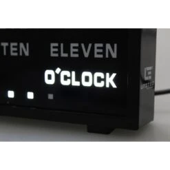 United Entertainment LED Word Clock - Engels 17x16,5 Cm -Leenbakker Winkel 1000073354 0102