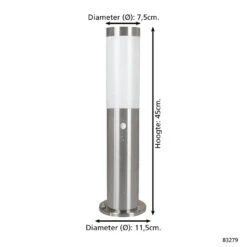 Eglo Helsinki Sokkellamp 45cm -Leenbakker Winkel 1000073919 0103