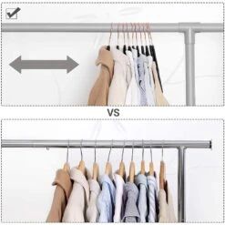 ACAZA Set Van 50 Fluwelen Kledinghangers - Zwart -Leenbakker Winkel 1000074002 0103