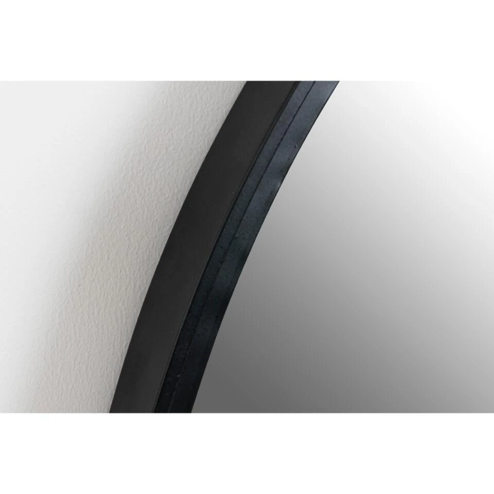 Puur Byön Spiegel Ovaal - Glas - Zwart 4 Puur Byön Spiegel Ovaal - Glas - Zwart - Afbeelding 4
