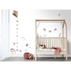 ESTAhome Muursticker - Bosdieren - Bruin - 47,5 Cm X 66 Cm - 156103 -Leenbakker Winkel 1000074746 0103