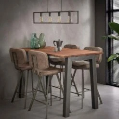 Elias Bartafel 147cm - Hout - Bruin -Leenbakker Winkel 1000076712 0102