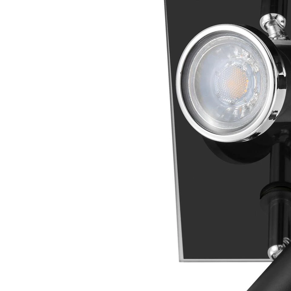 EGLO Tamara 1 Spot - GU10 - 24 Cm - Zwart/Grijs 2 EGLO Tamara 1 Spot - GU10 - 24 Cm - Zwart/Grijs - Afbeelding 2