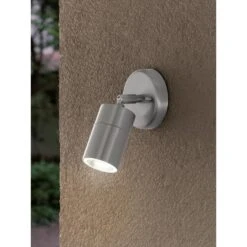 EGLO Stockholm 1 - Buitenverlichting - Wandlamp - 1 Lichts - LED - RVS -Leenbakker Winkel 1000076806 0104