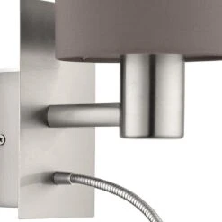 EGLO Pasteri Wandlamp - E27;LED - 38 Cm - Grijs/Bruin/Antraciet 6 EGLO Pasteri Wandlamp - E27;LED - 38 Cm - Grijs/Bruin/Antraciet -Leenbakker Winkel 1000076812 0102