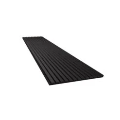 Akupanel - Akoestische Wandpanelen - Zwart - 260 X 52