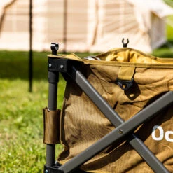 Inklapbare Trolley Bolderkar Bruin 90x50x55 Cm - 90x50x55 Cm - Aluminium - Bruin -Leenbakker Winkel 1000078225 0103