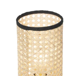 QAZQA Landelijke Tafellamp Rotan - Kata -Leenbakker Winkel 1000078745 0101