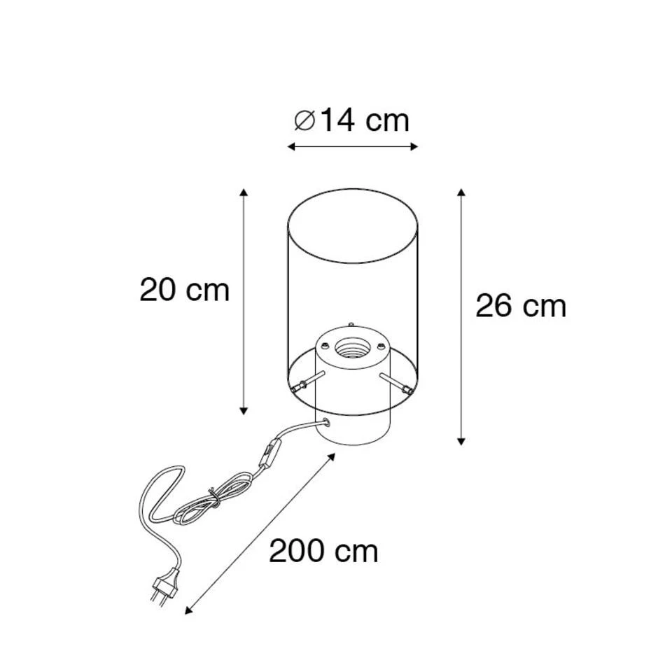 QAZQA Vintage Tafellamp Messing Met Smoke Glas - Vidra 3 QAZQA Vintage Tafellamp Messing Met Smoke Glas - Vidra - Afbeelding 3