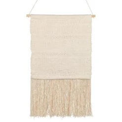 Beliani Wanddecoratie KAMOKE - Beige Katoen -Leenbakker Winkel 1000079489 0104