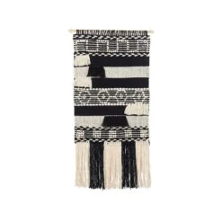 Beliani Wanddecoratie MURIDKE - Beige Katoen