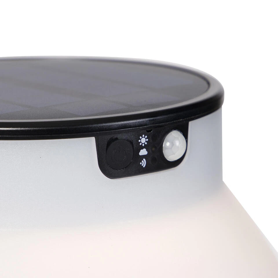 QAZQA Staande Buitenlamp Zwart Incl. LED En Dimmer IP55 Solar - Felice 2 QAZQA Staande Buitenlamp Zwart Incl. LED En Dimmer IP55 Solar - Felice - Afbeelding 2