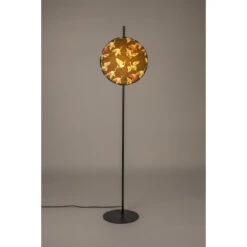 Giga Meubel Vloerlamp Zwart - 30x39x158cm - Katoen - Lamp Jaylee -Leenbakker Winkel 1000084160 0102