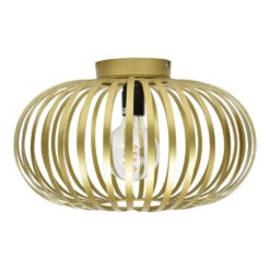 Urban Interiors Flow Plafondlamp – Goud – Metaal - Ø40x23