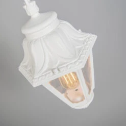 QAZQA Landelijke Buitenhanglamp Wit IP44 - Anna 7 QAZQA Landelijke Buitenhanglamp Wit IP44 - Anna -Leenbakker Winkel 1000084667 0103