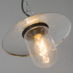 QAZQA Industriële Hanglamp Zink IP44 - Munich -Leenbakker Winkel 1000084678 0103