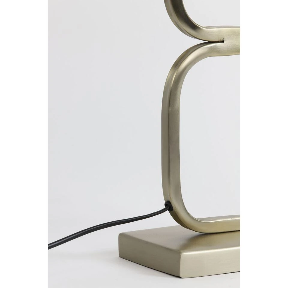 Lampvoet Lutika - Goud - 23x11,5x46cm 3 Lampvoet Lutika - Goud - 23x11,5x46cm - Afbeelding 3