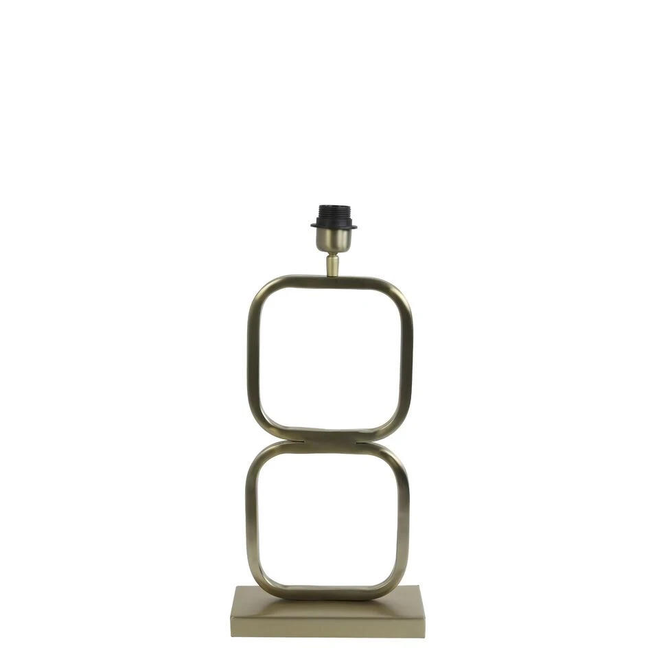 Lampvoet Lutika - Goud - 23x11,5x46cm 1 Lampvoet Lutika - Goud - 23x11,5x46cm