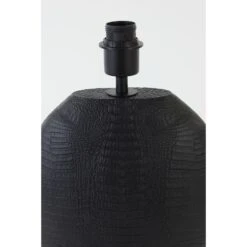 Lampvoet Skeld - Zwart - 38x16x48 Cm -Leenbakker Winkel 1000085346 0111