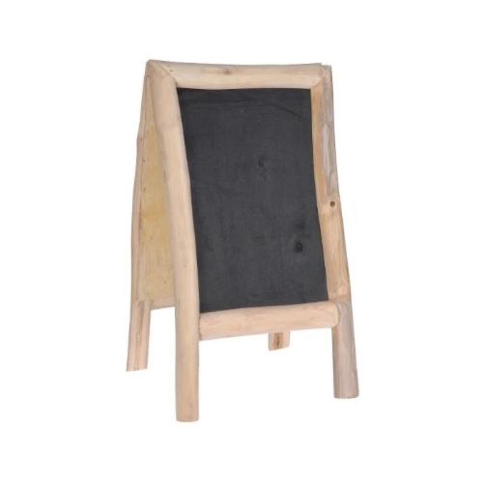 Orange85 Schoolbord Krijtbord Staand Zwart 70x40x37cm Hout Tekenbord 2 Orange85 Schoolbord Krijtbord Staand Zwart 70x40x37cm Hout Tekenbord - Afbeelding 2