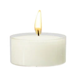 Merkloos Theelichtjes/waxinelichtjes In Transparante Cup - 16x - 10 Branduren -Leenbakker Winkel 1000085492 0102