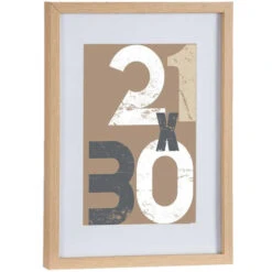 Arte R Fotolijst - Bruin - Hout - Voor Foto Van 21x30 Cm En 30x40 Cm