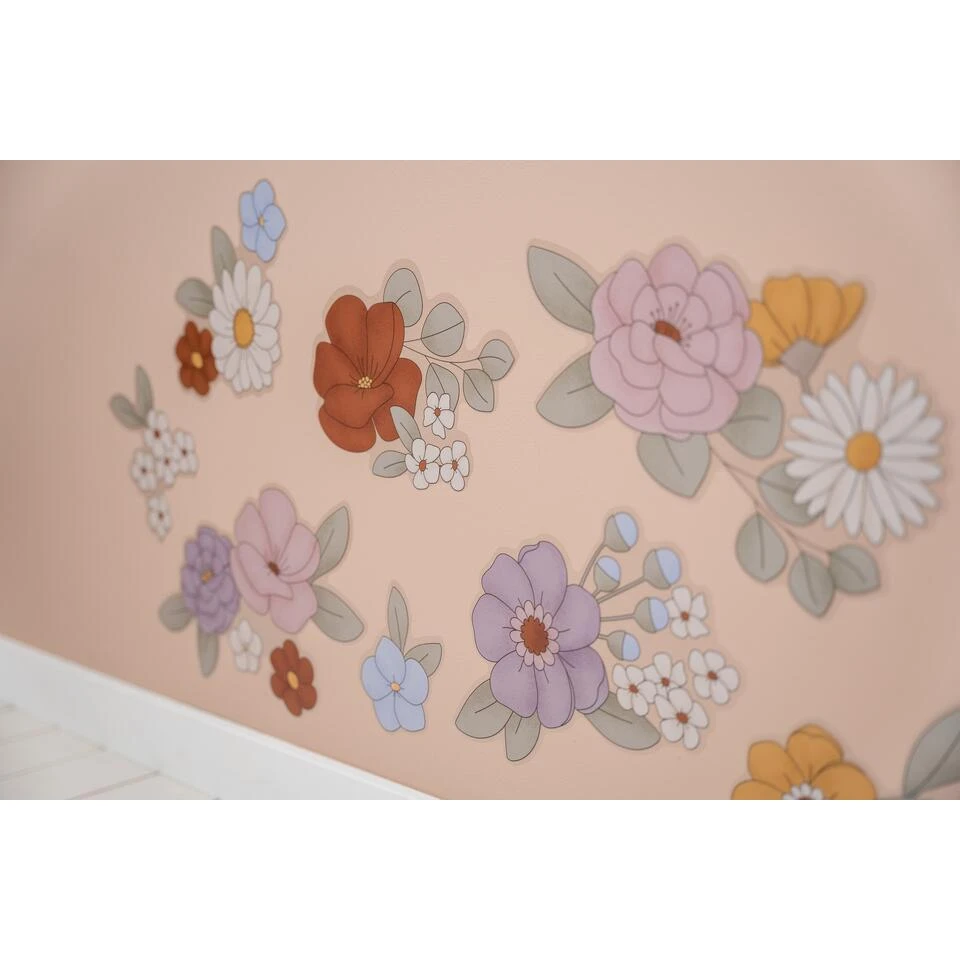 Little Dutch - Luxe Muurstickers - Vintage Little Flowers - 2x 42x30cm 2 Little Dutch - Luxe Muurstickers - Vintage Little Flowers - 2x 42x30cm - Afbeelding 2