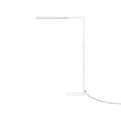 Beliani Staande Lamp MENSA - Wit Aluminium