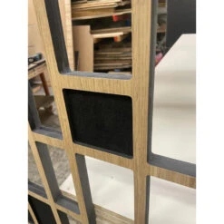 Akoestisch Wandpaneel PET-vilt - 100x100 Cm - Zwart -Leenbakker Winkel 1000088167 0103