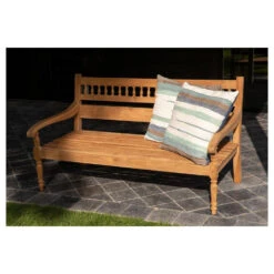 Exotan 2-Zits Tuinbankje Java - Teak - Naturel - 85x150x79 -Leenbakker Winkel 1000089025 0102