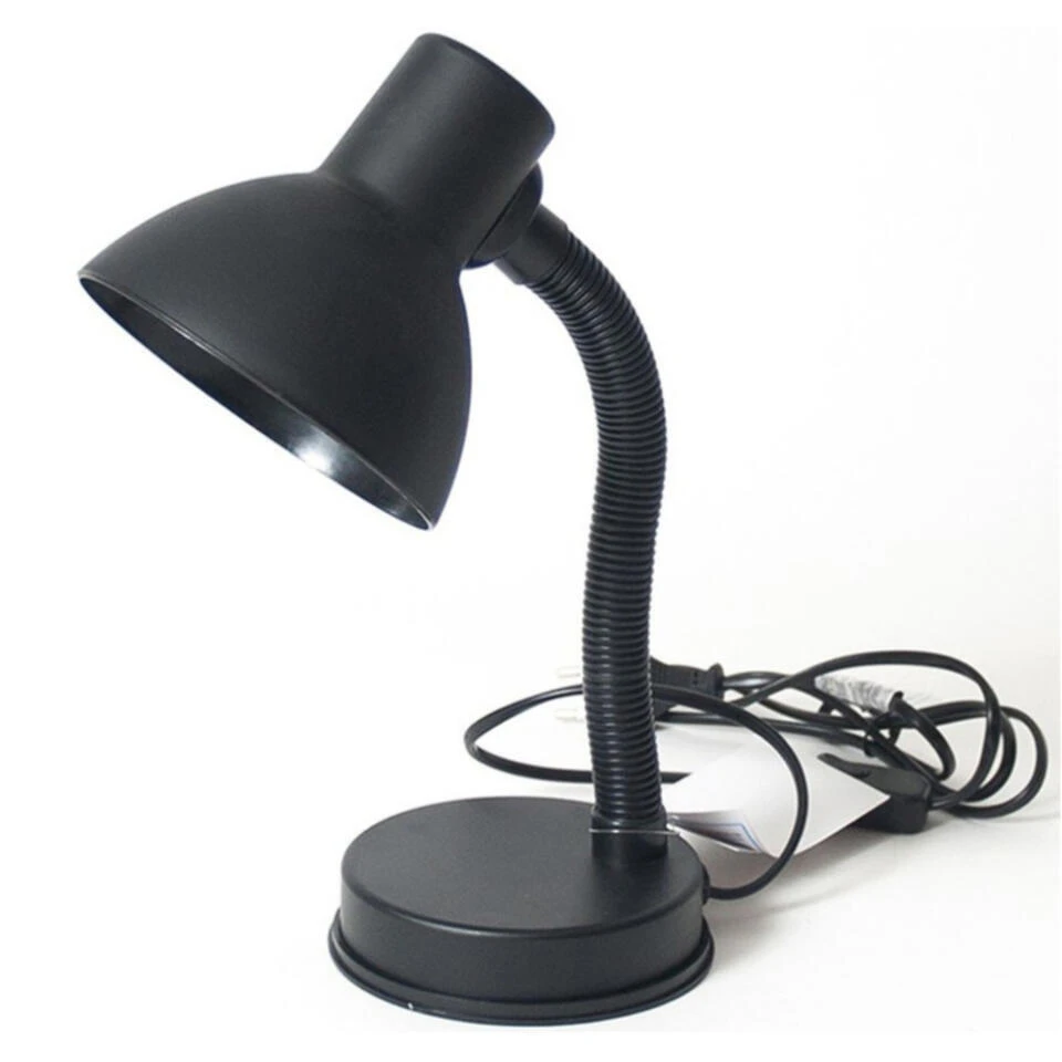 Gerimport Bureaulamp - Zwart - Buigbaar - Leeslamp - 16 X 30 Cm 1 Gerimport Bureaulamp - Zwart - Buigbaar - Leeslamp - 16 X 30 Cm