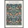 Walljar - William Morris - Strawberry Thief - Poster Met Lijst / 70 X 100 Cm