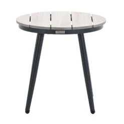 Garden Impressions Lucas Bijzettafel Ø50 - Light Teak Imowood -Leenbakker Winkel 1000091633 0103