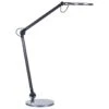 Beliani Bureaulamp ERIDANUS - Zwart Aluminium