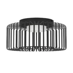 EGLO Connect.z Ginestrone-Z Plafondlamp - Ø 45 Cm - Zwart/Wit - RGB