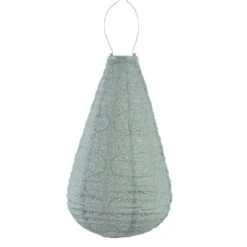 Lumiz - Solar Lampion Tigres Drop - 28 Cm - Licht Groen