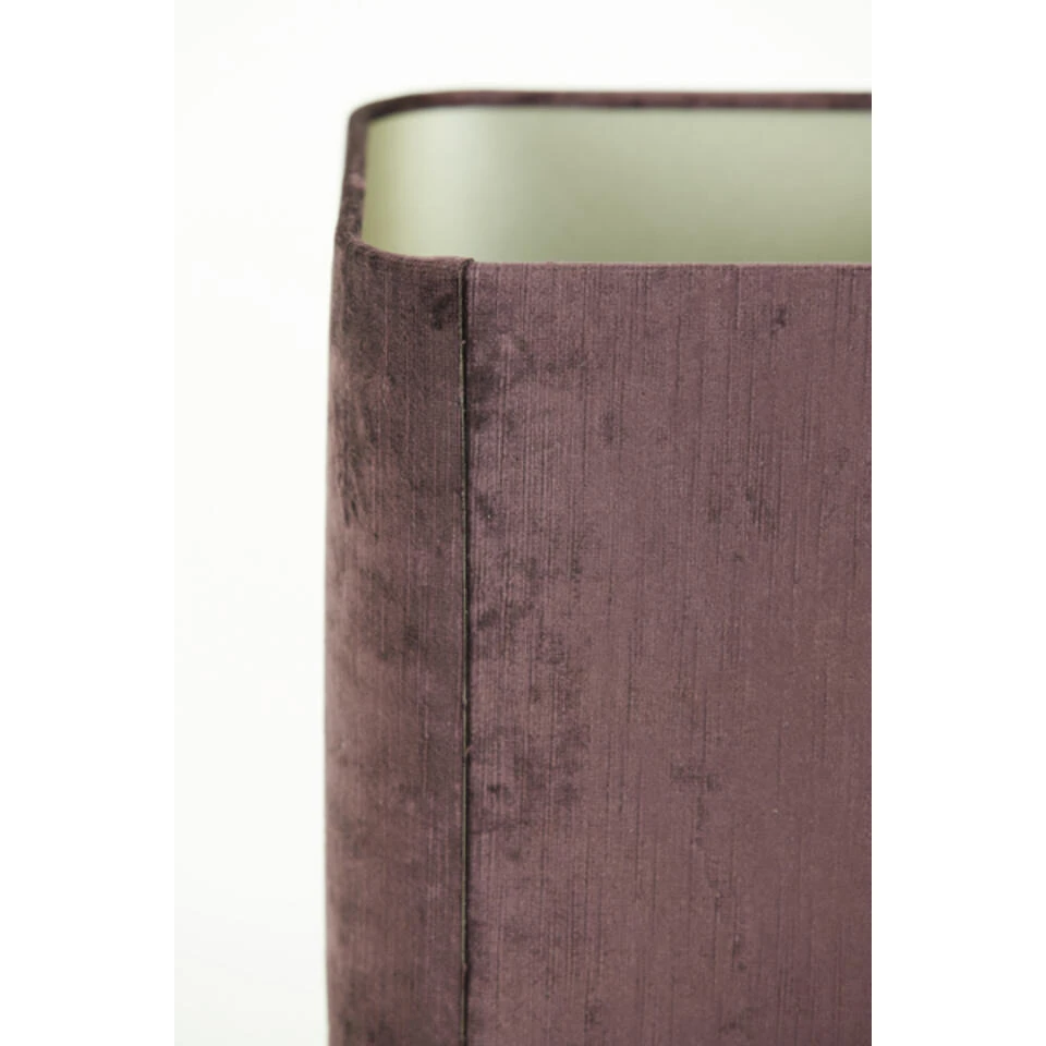 Light & Living - Lampenkap GEMSTONE - 20x20x26 - Paars 3 Light & Living - Lampenkap GEMSTONE - 20x20x26 - Paars - Afbeelding 3