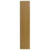 Premium Wandpaneel Naturel - Zwart Vilt - MDF - Bruin