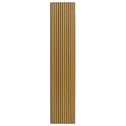 Premium Wandpaneel Naturel - Zwart Vilt - MDF - Bruin
