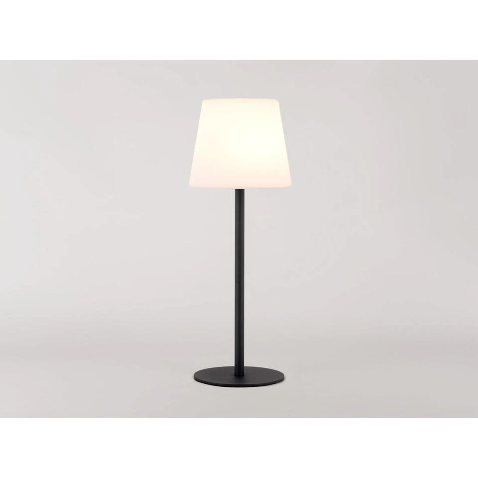 Leitmotiv Tafellamp Outdoors - Zwart - 15x15x40cm 3 Leitmotiv Tafellamp Outdoors - Zwart - 15x15x40cm - Afbeelding 3
