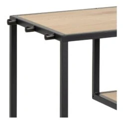 Sohome Trolley Joannie - Eiken En Metaal - 75 X 80cm -Leenbakker Winkel 1000094525 0103