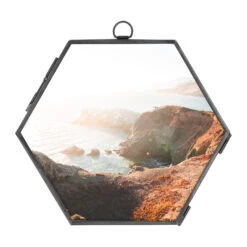 QUVIO Fotolijst Robuust - Hexagon - Metaal - Antraciet 7 QUVIO Fotolijst Robuust - Hexagon - Metaal - Antraciet -Leenbakker Winkel 1000097179 0103